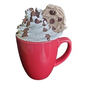 Mug Topper Chocolate Chip Cookie Cocoa